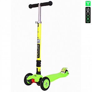 Самокат Y-Scoo 35 Maxi Fix Simple, зеленый (Y-Scoo, 6101rt)